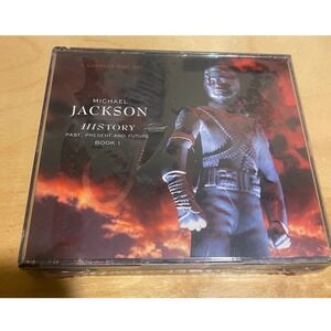 Michael Jackson HIStory Past Present and Future Book I 2 CD Set Sealed 1995 MJJ